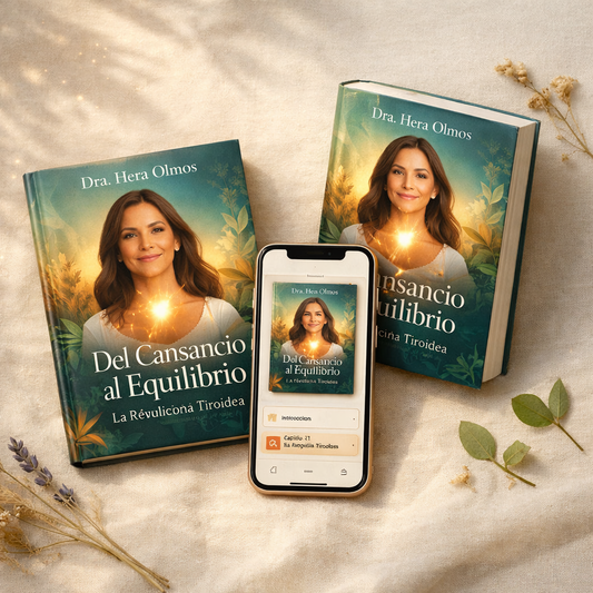 ⭐️ Pack Revolución Tiroidea - Del Cansancio al Equilibrio + 5 Bonus 🎁